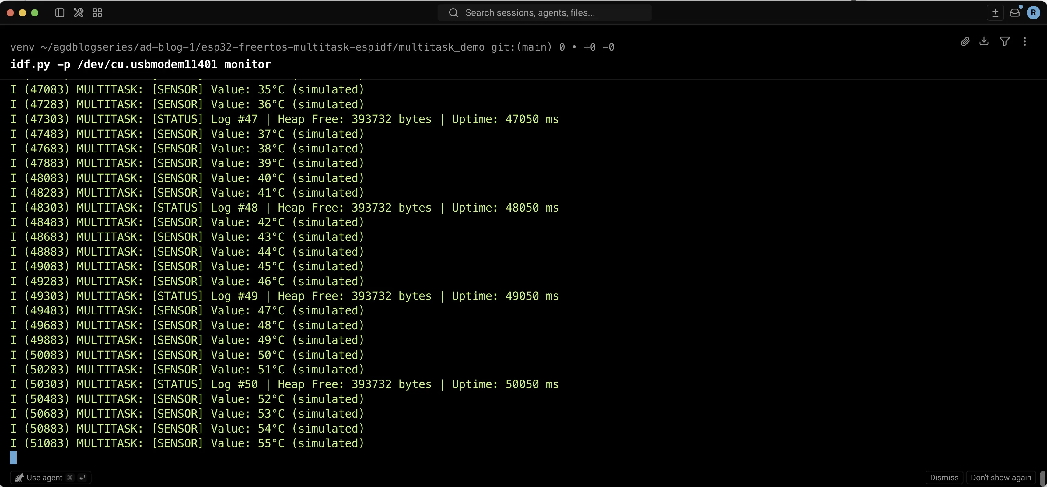 Terminal Output